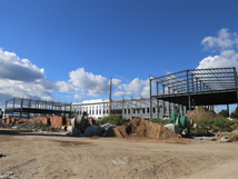 承德亞歐果仁有限公司在建杏核破碎、杏仁脫苦車(chē)間項(xiàng)目初見(jiàn)規(guī)模